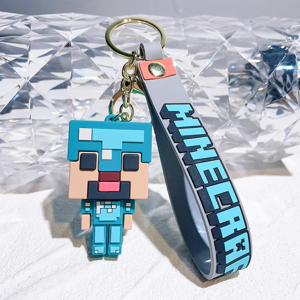 Mini llavero Minecraft – El detalle ideal para fans y pequeños gamers 🎁
