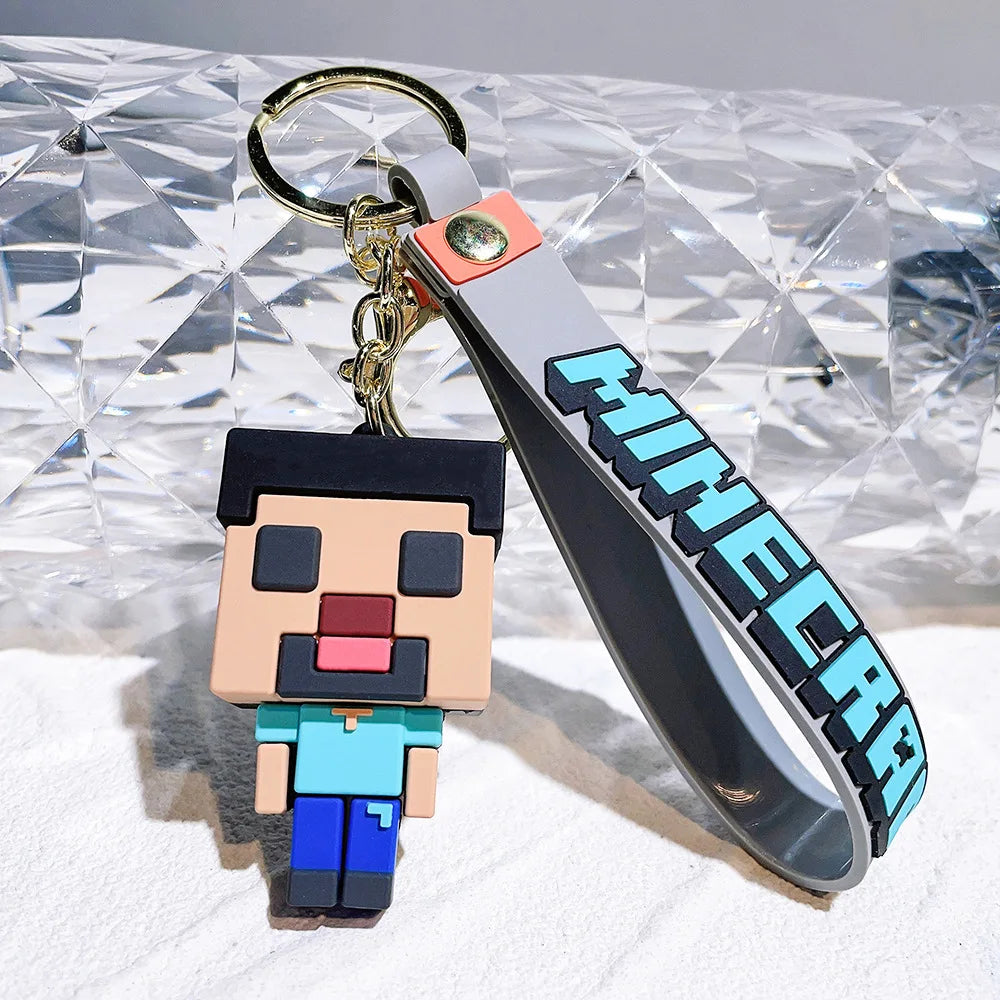 Mini llavero Minecraft – El detalle ideal para fans y pequeños gamers 🎁