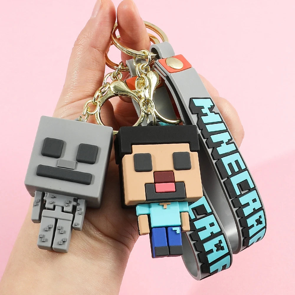 Mini llavero Minecraft – El detalle ideal para fans y pequeños gamers 🎁