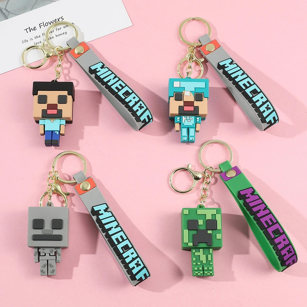 Mini llavero Minecraft – El detalle ideal para fans y pequeños gamers 🎁