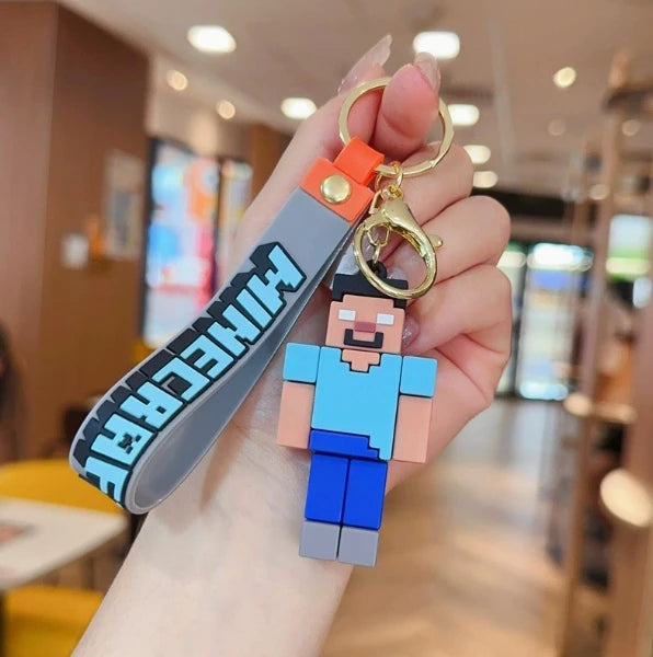 Mini llavero Minecraft – El detalle ideal para fans y pequeños gamers 🎁